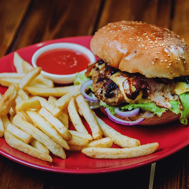 Chicken burger